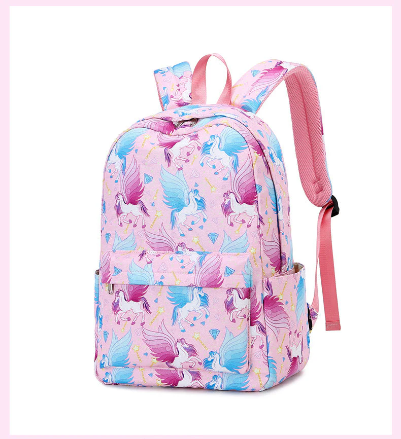 Unicorn Backpack & Girls School Bag Set - Image 3