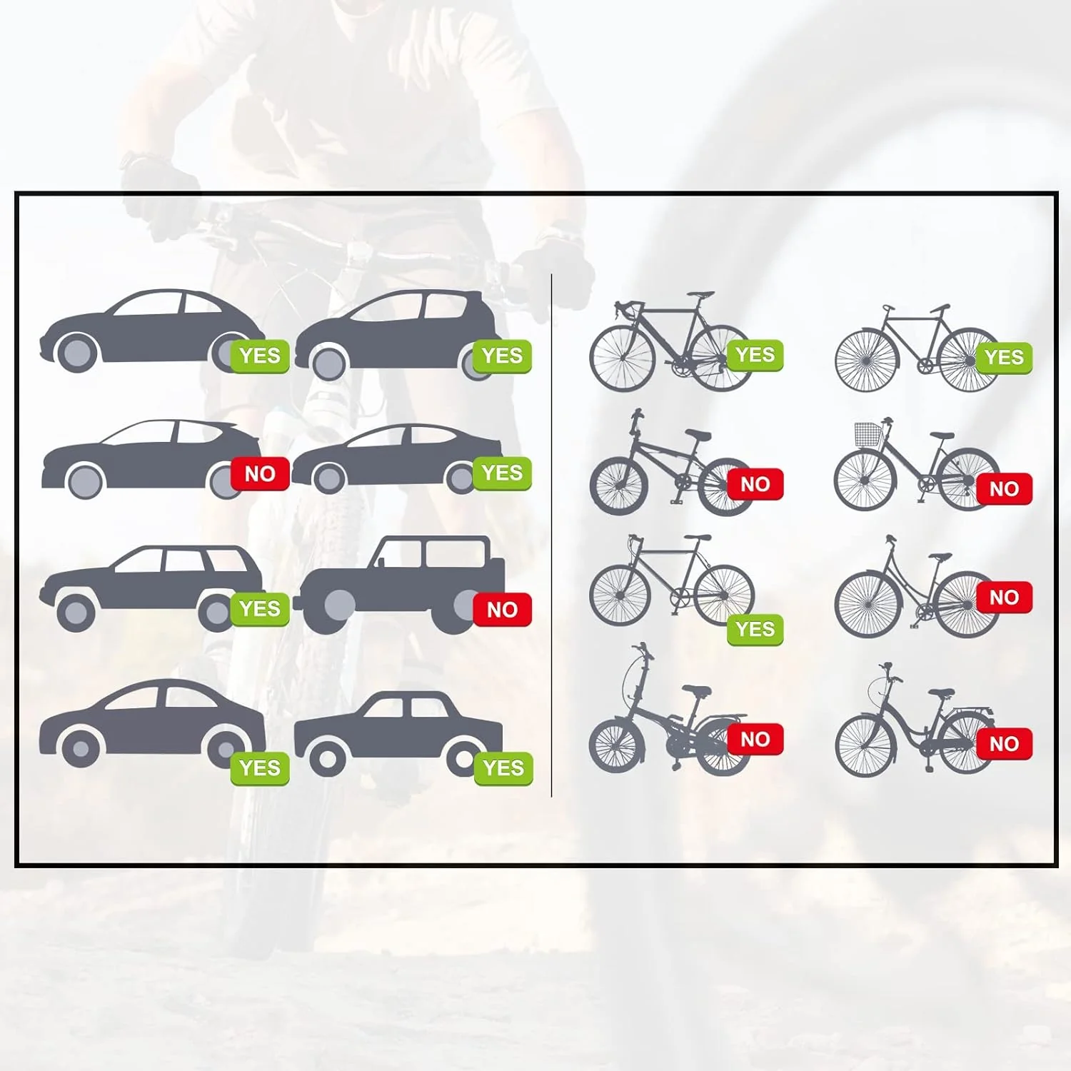 Universal Bike Rack Bike Carrier Bicycle Rack - Image 9