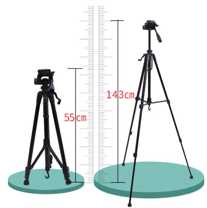 Universal Camera Tripod with adjustable height - Image 4
