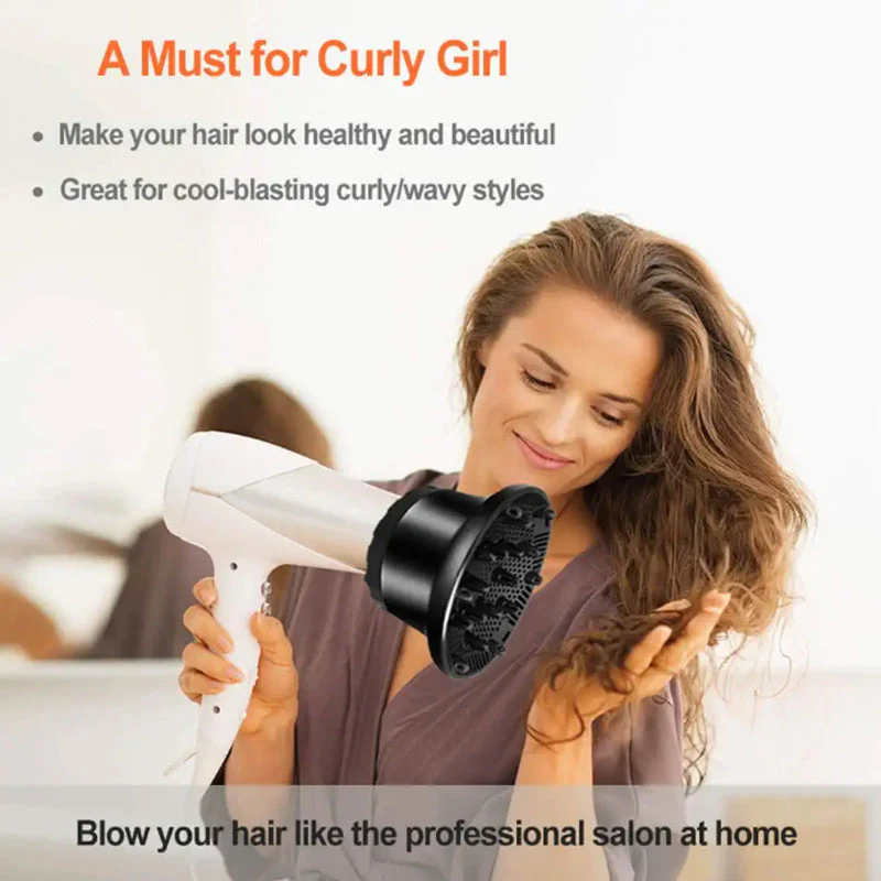 Universal Hair Diffuser Hair Dryer Diffuser Attachment for Curly and Wavy hair B - Image 5
