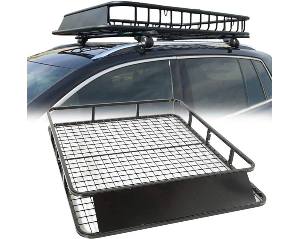 Universal Roof Rack Basket Car Top Luggage Carrier Cargo Holder – 48" x 40" - Image 9