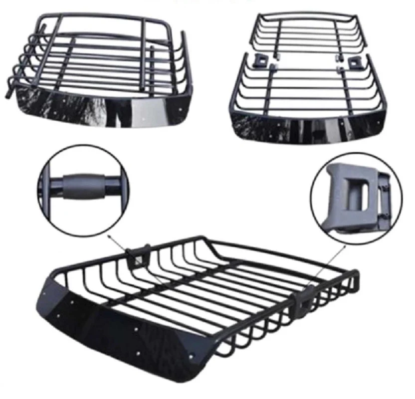Universal Roof Rack Basket Car Top Luggage Rack - Image 4