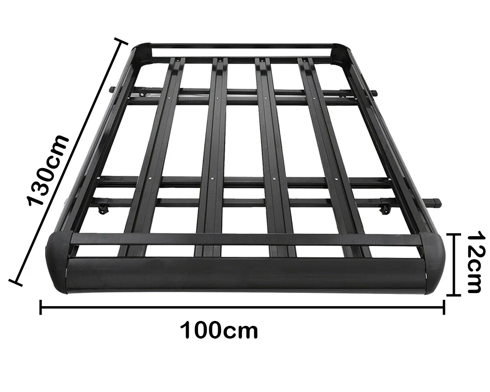 Universal Roof Rack Basket – 130cm Aluminum Cargo Carrier - Image 5