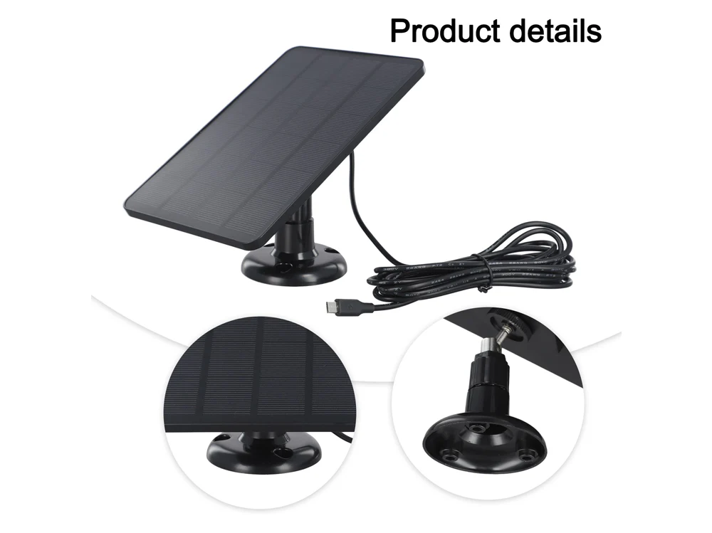 Universal Solar Panel for CCTV Security Camera - Image 7