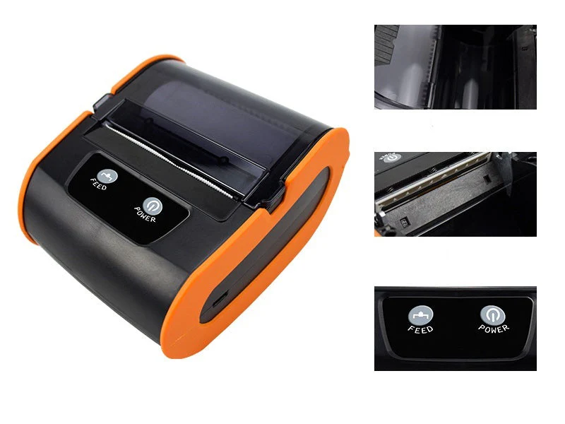 USB 80mm Thermal Sticker Tracking Label Printer Paper Barcode Printing Machine - Image 11