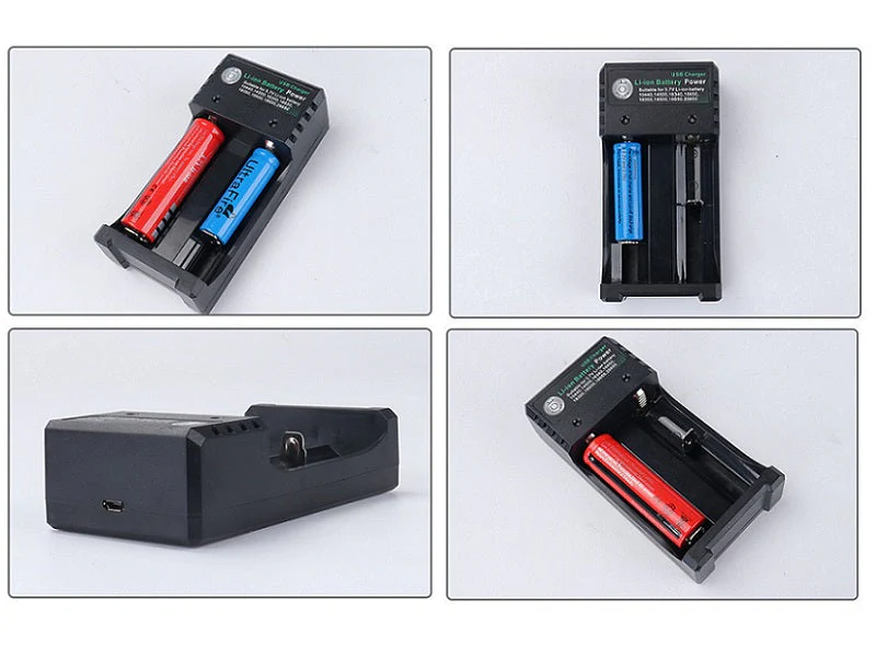 USB Charger for 18650 Rechargeable Battery 2 Slot - Image 6