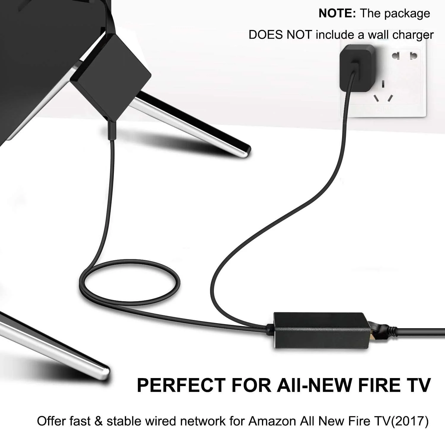 USB Ethernet Adapter for Firestick, Fire TV, Chromecast Ultra/2/1/Audio - Image 8