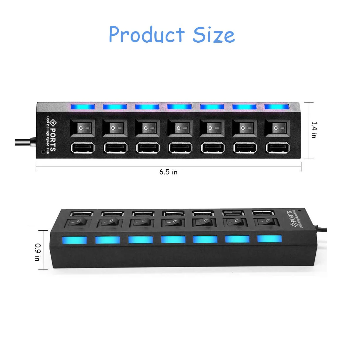 Usb Hub 2.0 Splitter,7 Port Usb Data Hub - Image 8