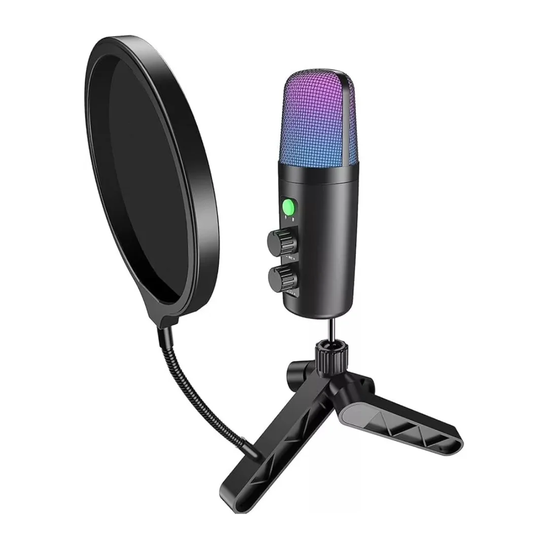 USB Microphone Adjustable Sound Volume Noise Reduction - Image 11