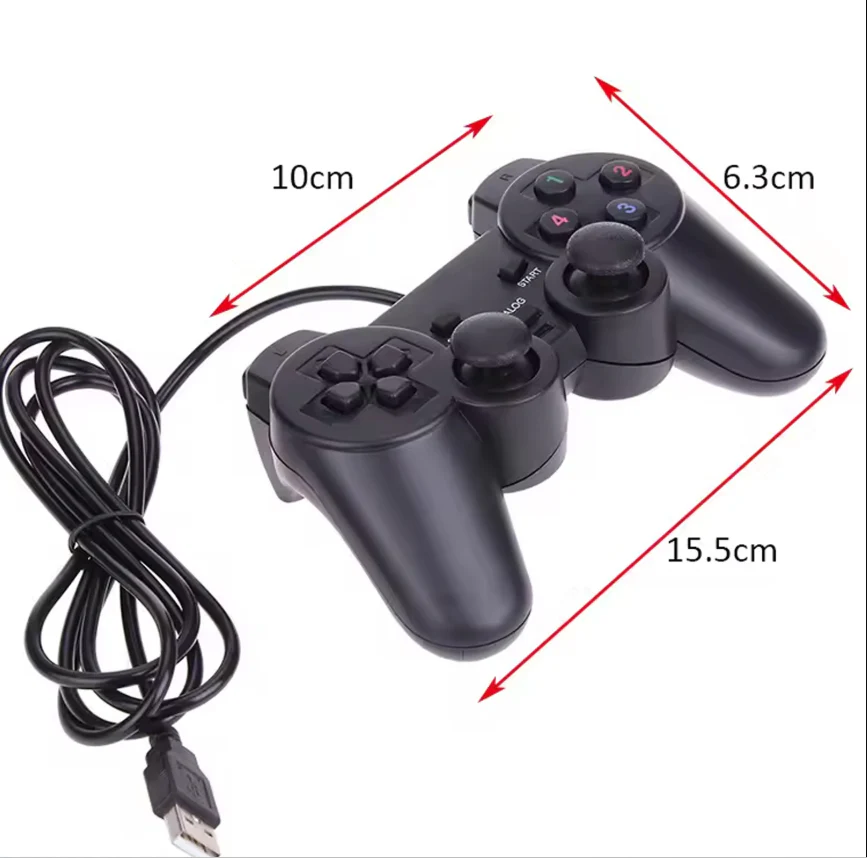 USB Wired Gaming Controller for PC & Laptop – Windows Gamepad - Image 4