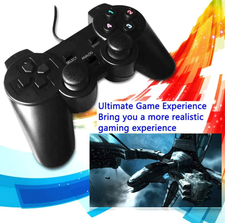 USB Wired Gaming Controller for PC & Laptop – Windows Gamepad - Image 5