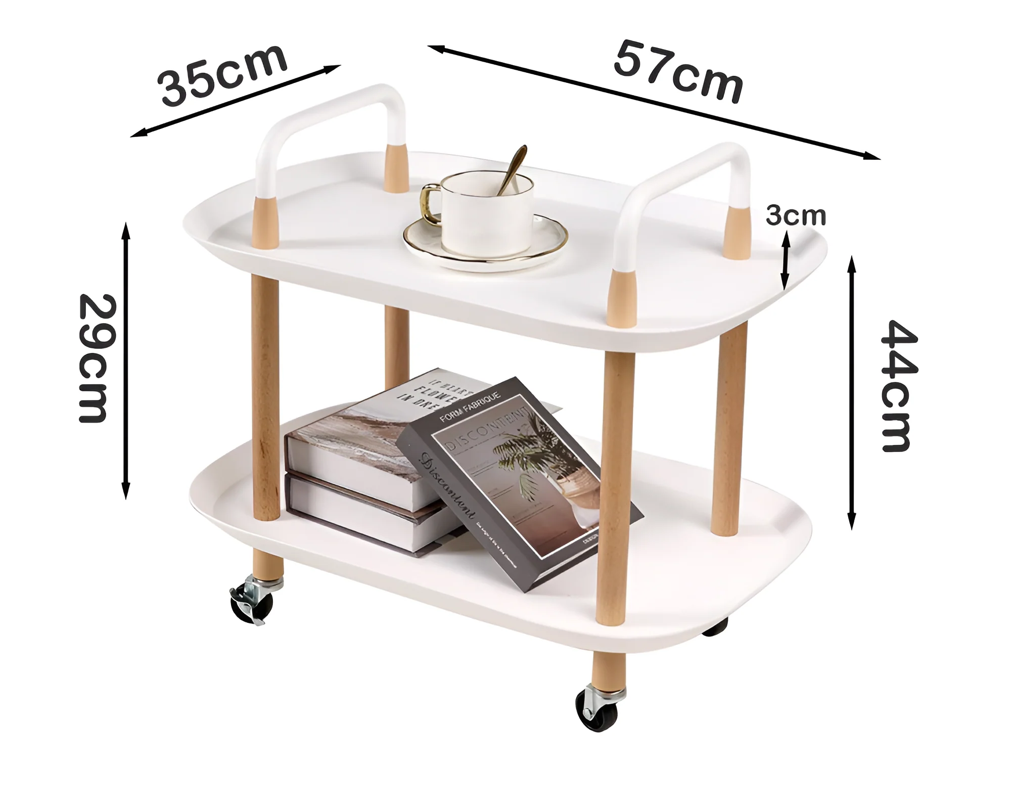 Kitchen Trolley Cart - Image 3