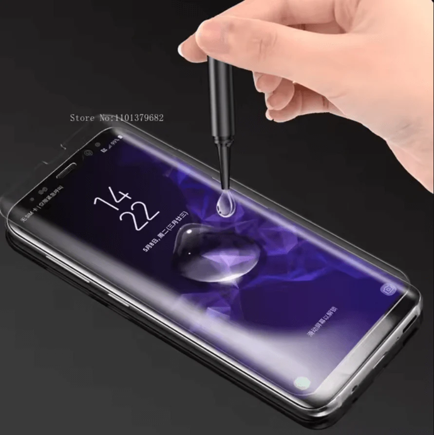 UV Liquid Full Glue Tempered Glass for Samsung Galaxy S24 Plus - Image 2