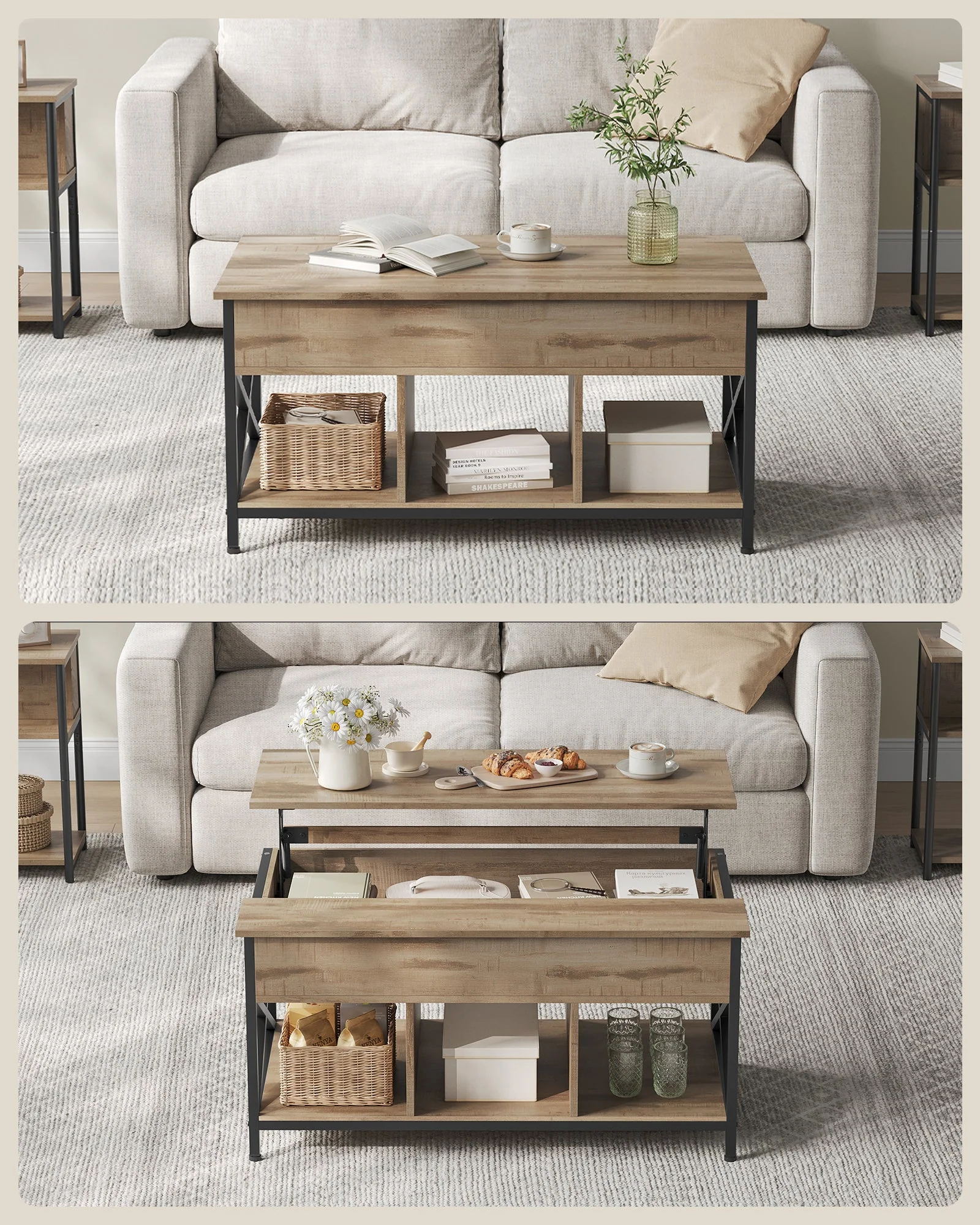 VASAGLE Coffee Table - Image 6