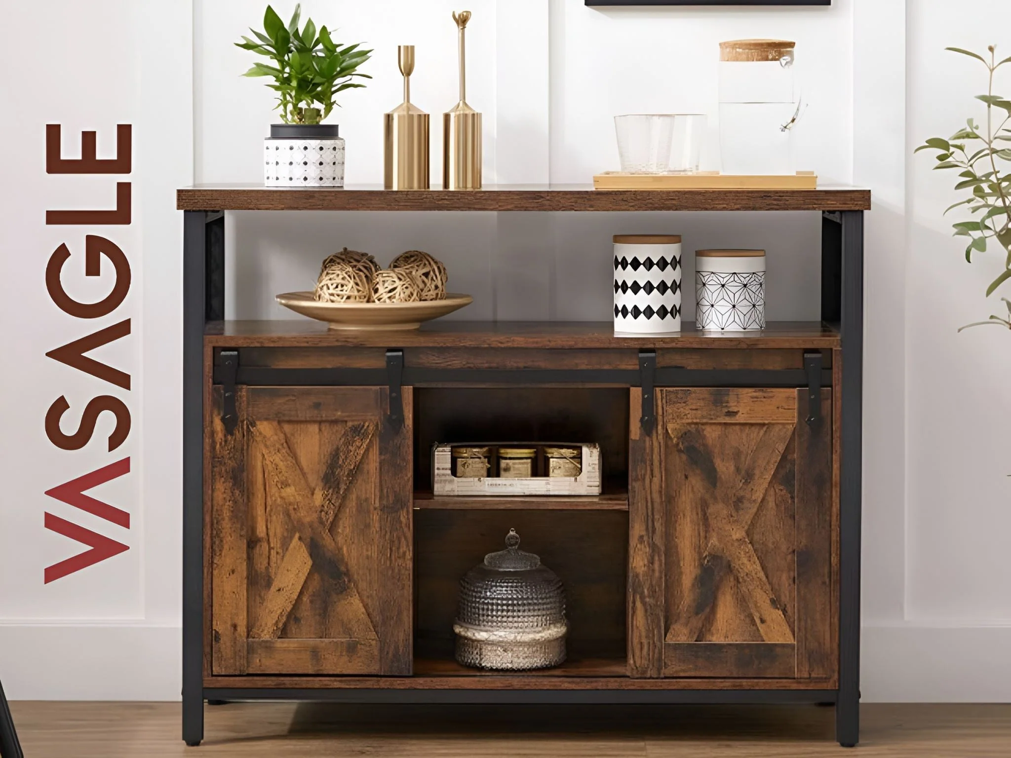 VASAGLE Kitchen Storage Cabinet - Image 6