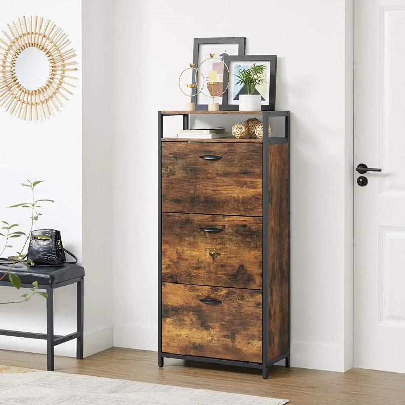 Vasagle Shoe Cabinet Storage Rack - Image 5