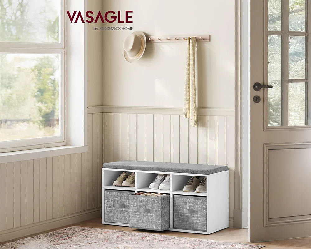 Vasagle Shoe Rack Bench - Image 6