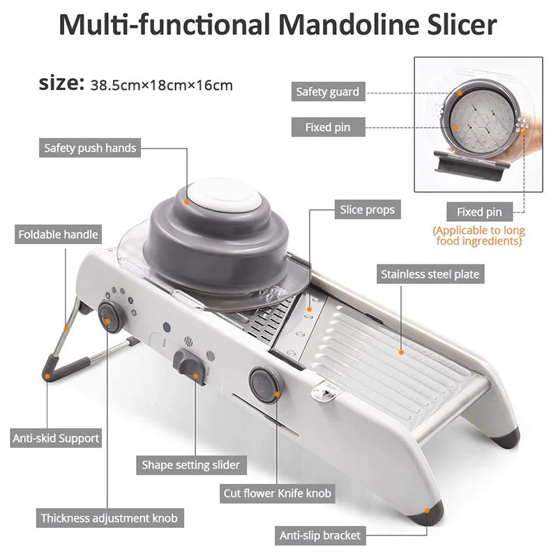 Vegetable Spiralizer Vegetable Mandoline Slicer - Image 5