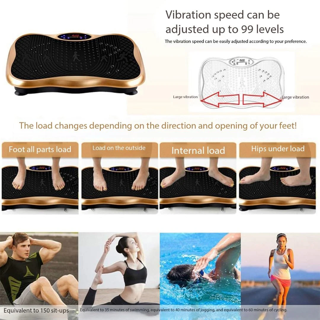 Vibration Plate Lymphatic Drainage Machine for Weight Loss - Image 11