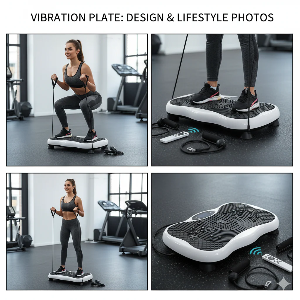 Vibration Plate Lymphatic Drainage Machine for Weight Loss - Image 9