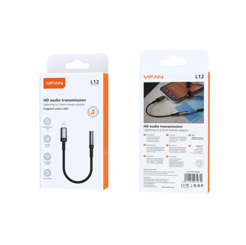 Vipfan Lightning to 3.5mm Audio Jack Adaptor - Image 7