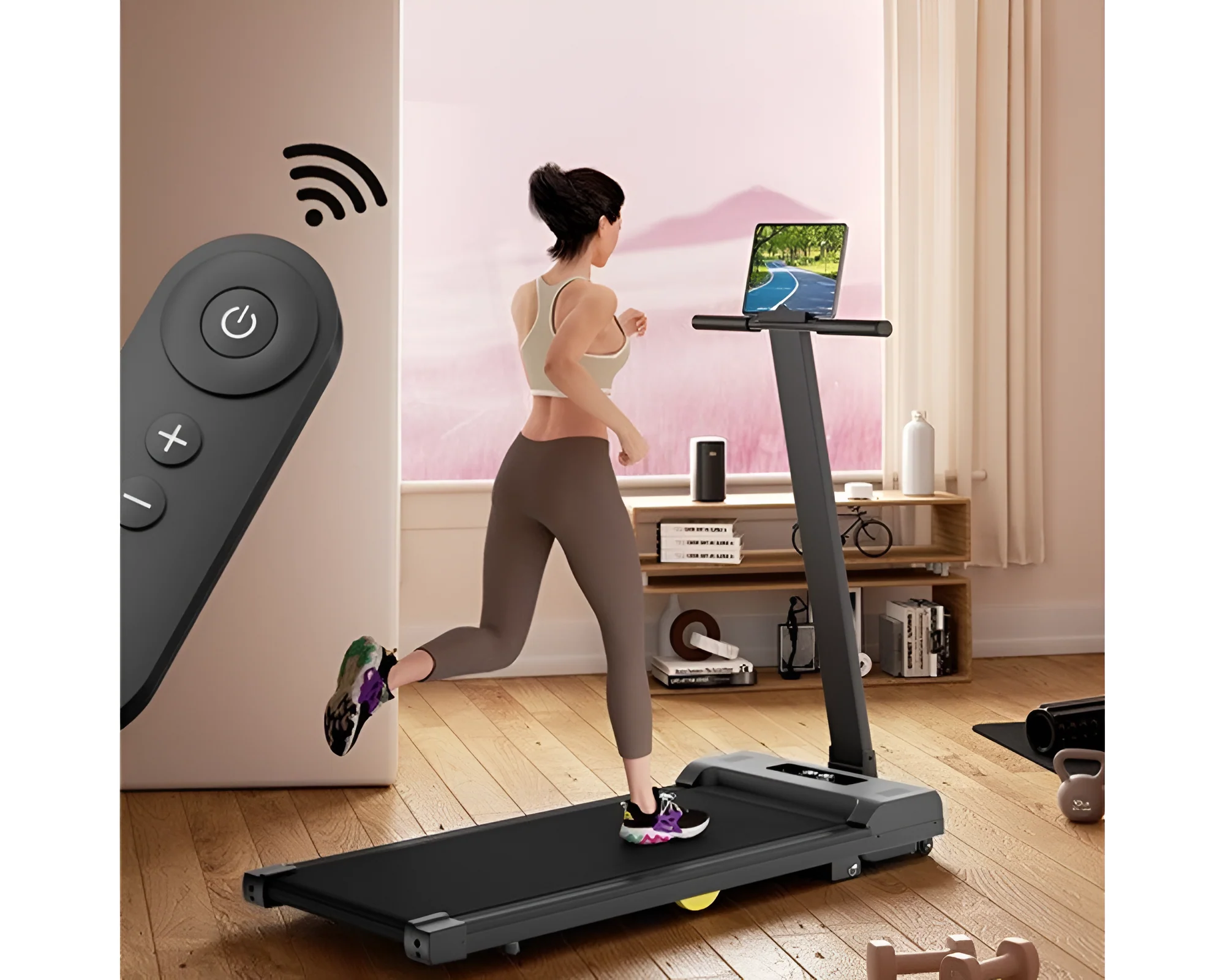 Walking Treadmill Exercise Flat Treadmill - Image 3