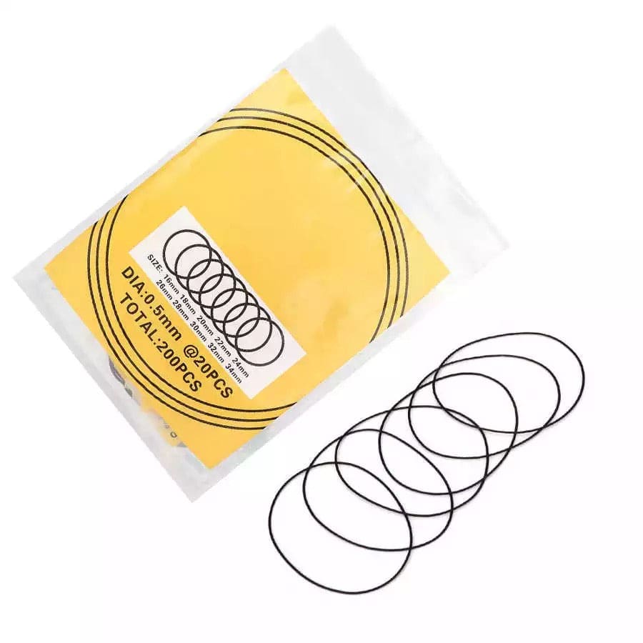 Watch O-rings - 0.5mm (for waterproof watches) - Image 3