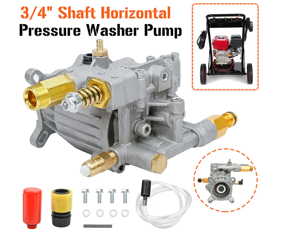 Pressure Washer Pump Power Washer Pump 3/4" - Image 3