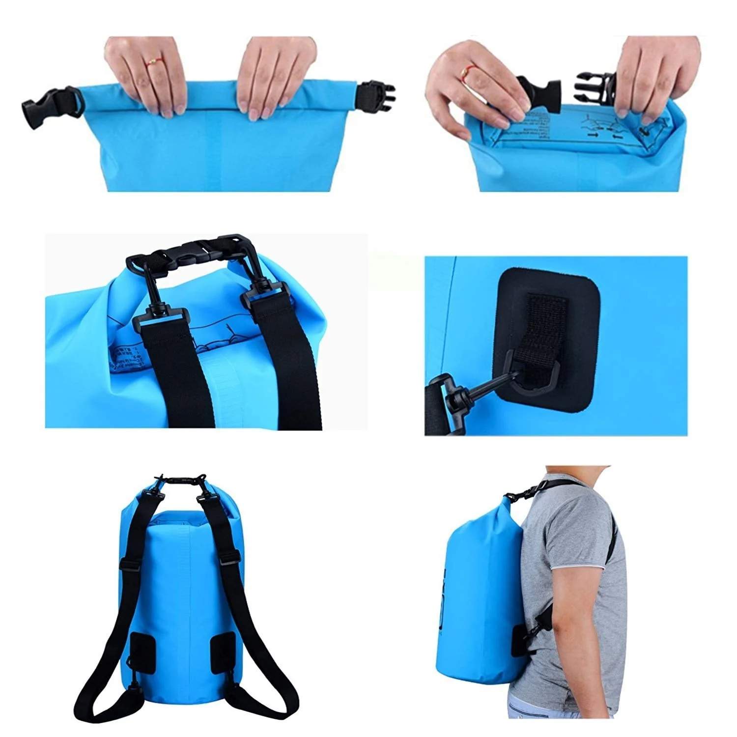 Waterproof Dry Bag Ocean Pack PVC 30L - Image 8