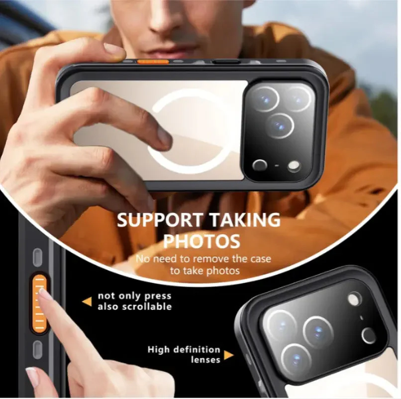 Waterproof & Shockproof Case for iPhone 17 Pro Max – Clear Protective Cover - Image 5