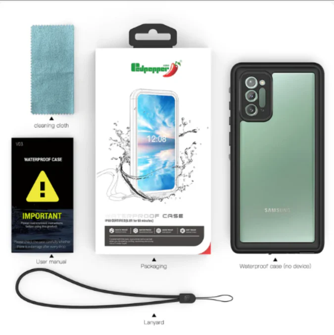 Waterproof & Shockproof Case for iPhone SE (2nd Generation) - Image 4