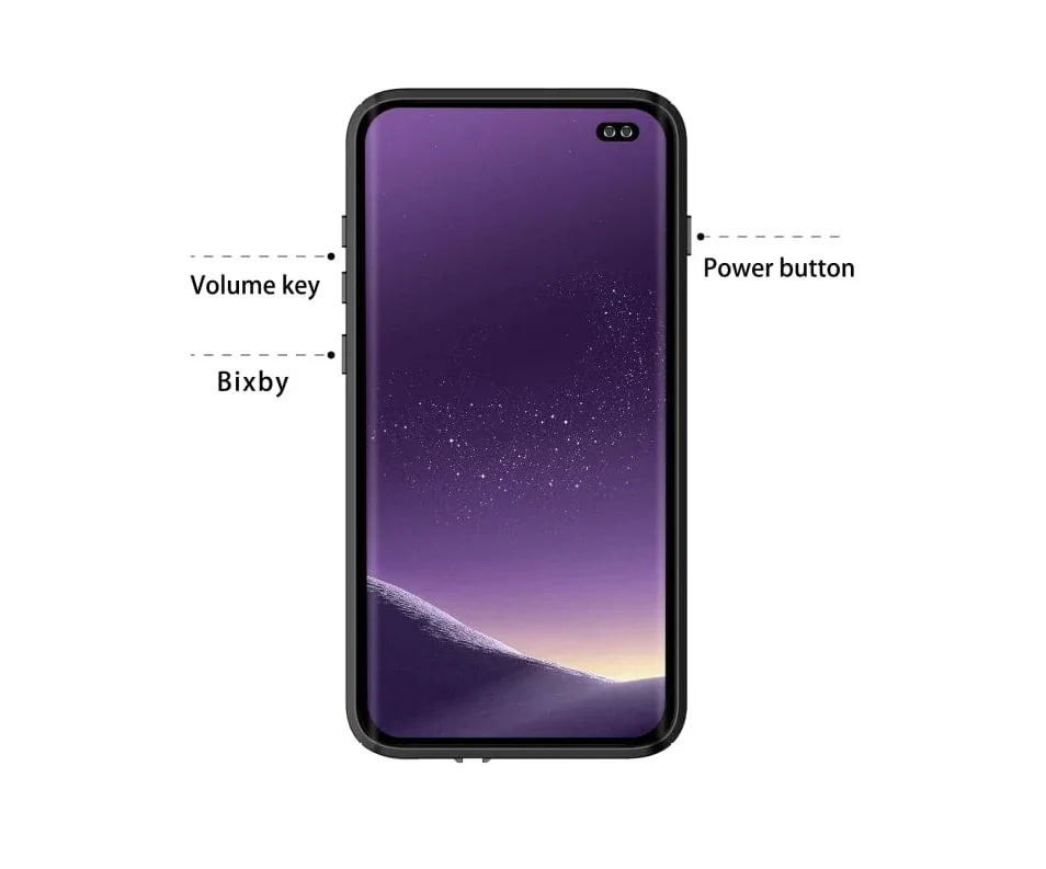 Waterproof Shockproof Case for Samsung Galaxy S10 Plus - Image 3