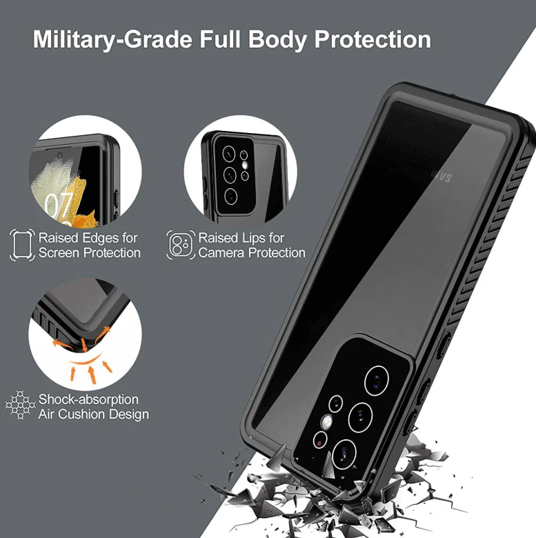 Redpepper Samsung S22 Ultra Waterproof Case | Shockproof Cover - Image 5