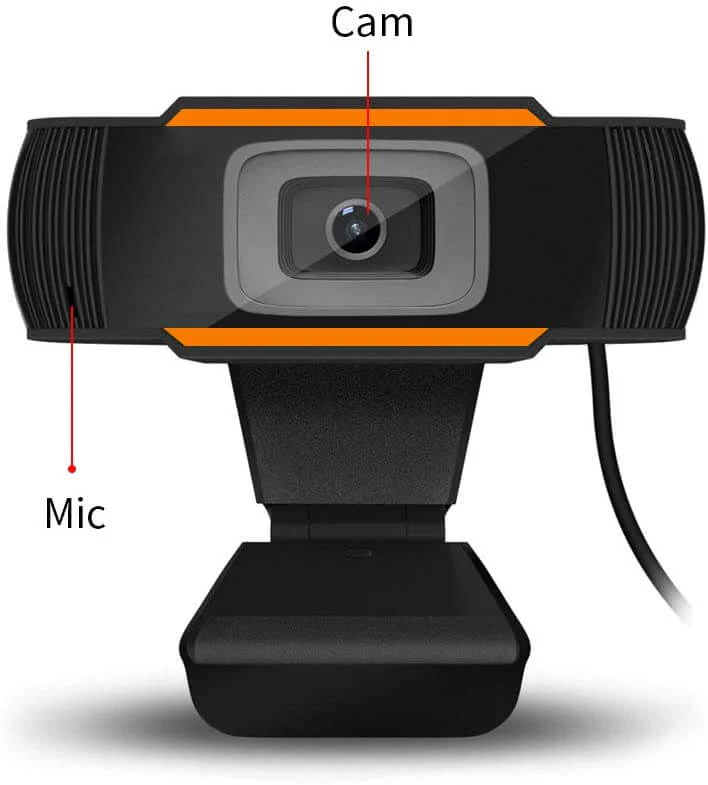 Webcam Web Camera 1080P HD Webcam with Dual Microphones - Image 2