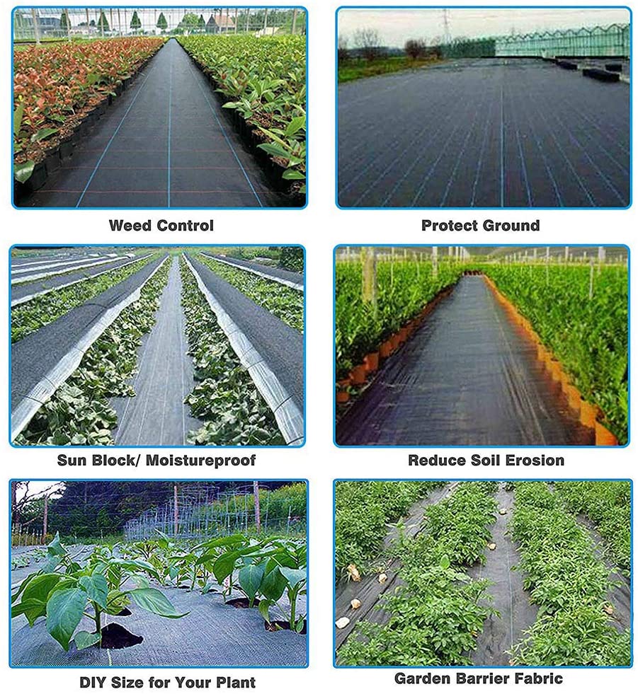 Weed Mat Garden Weed Barrier Landscape - Image 6