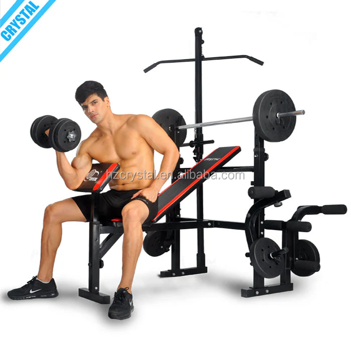 Weight Bench All in One Workout Station Bench Home Gym Station - Image 10