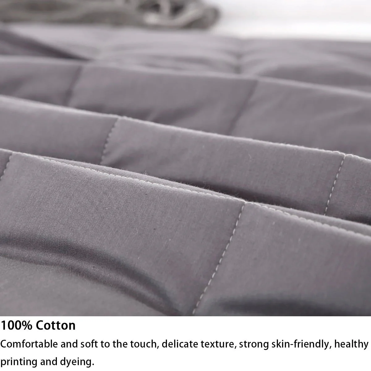 Weighted Blanket 7.5KG Queen Deep Sleep Relax - Image 7