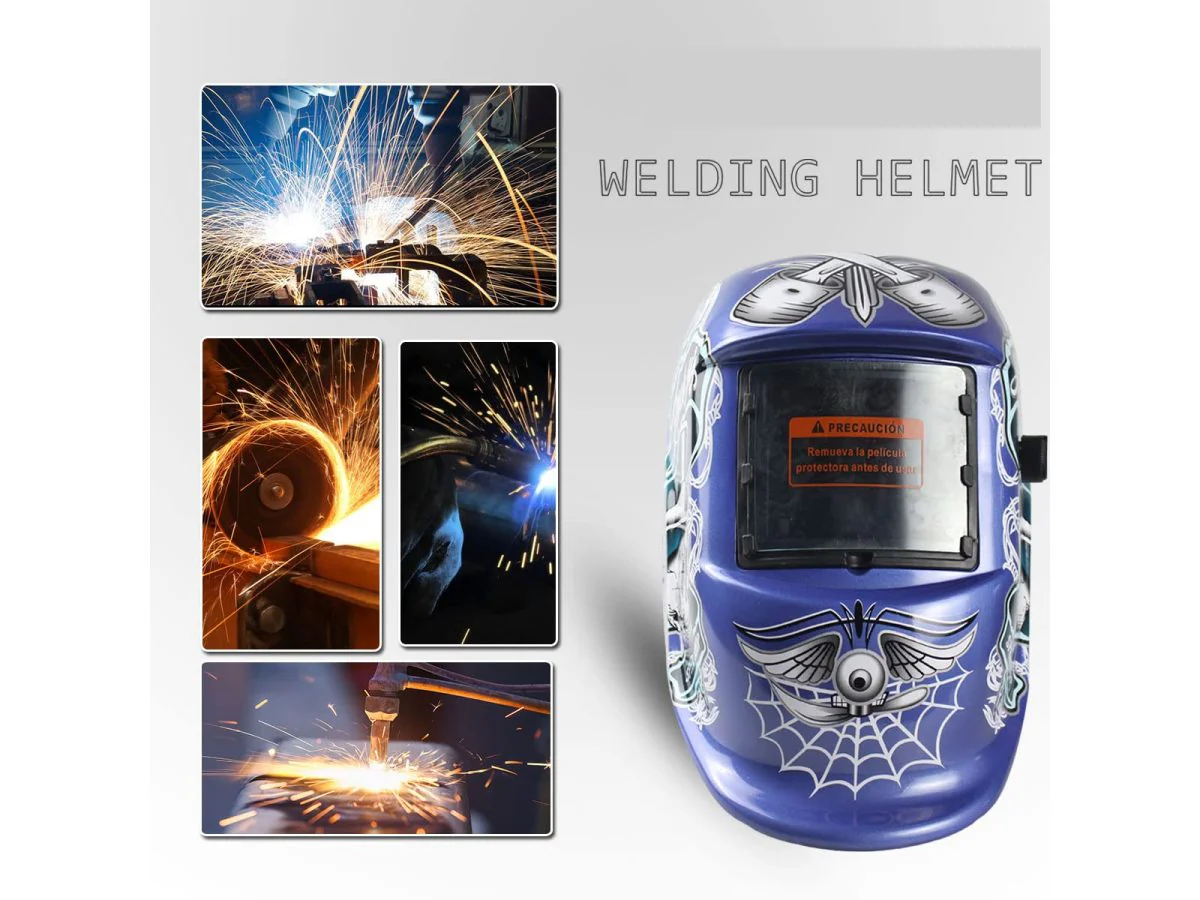 Welding Helmet Solar Auto Darkening Solar & Battery - Image 15