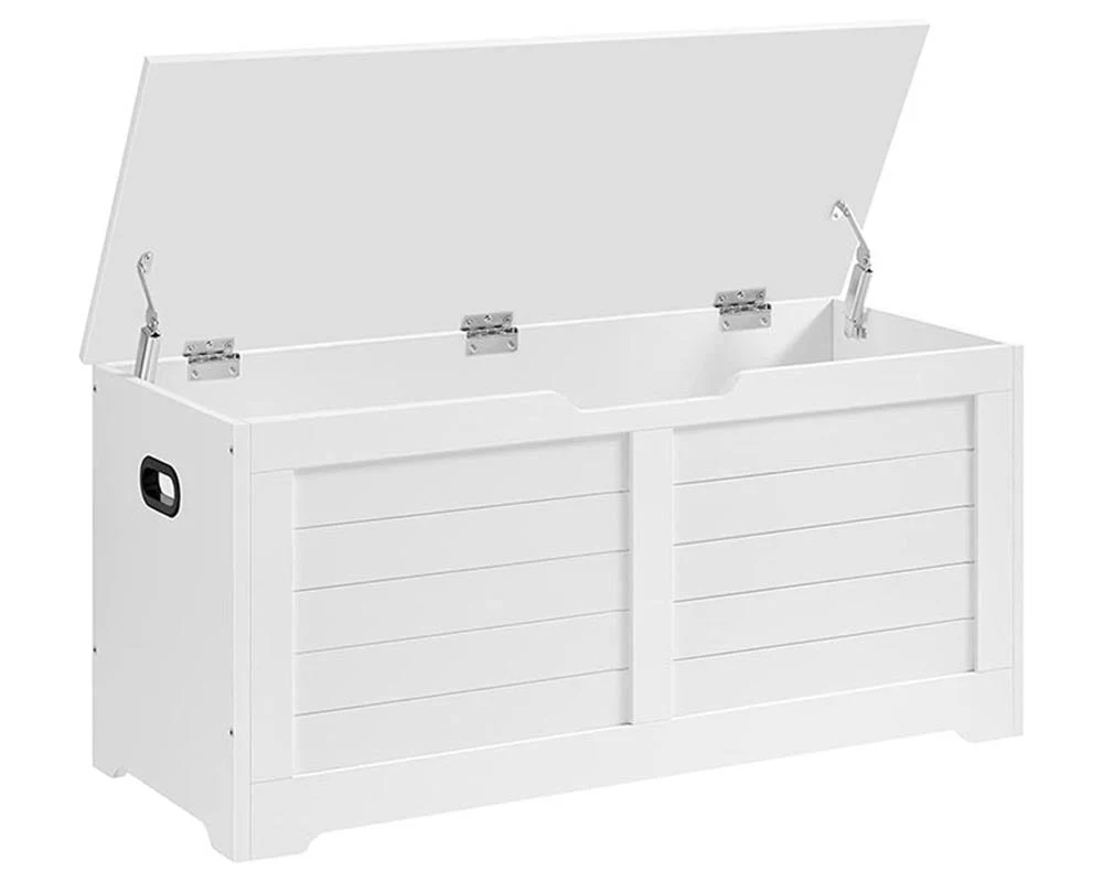 Storage Chest Bench, Storage Trunk with 2 Safety Hinges - Image 10
