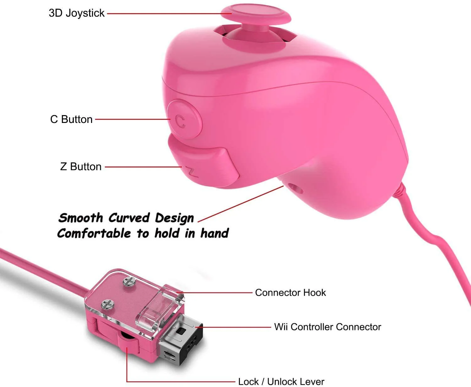 Wii Remote Controller with Nunchuk - Image 5