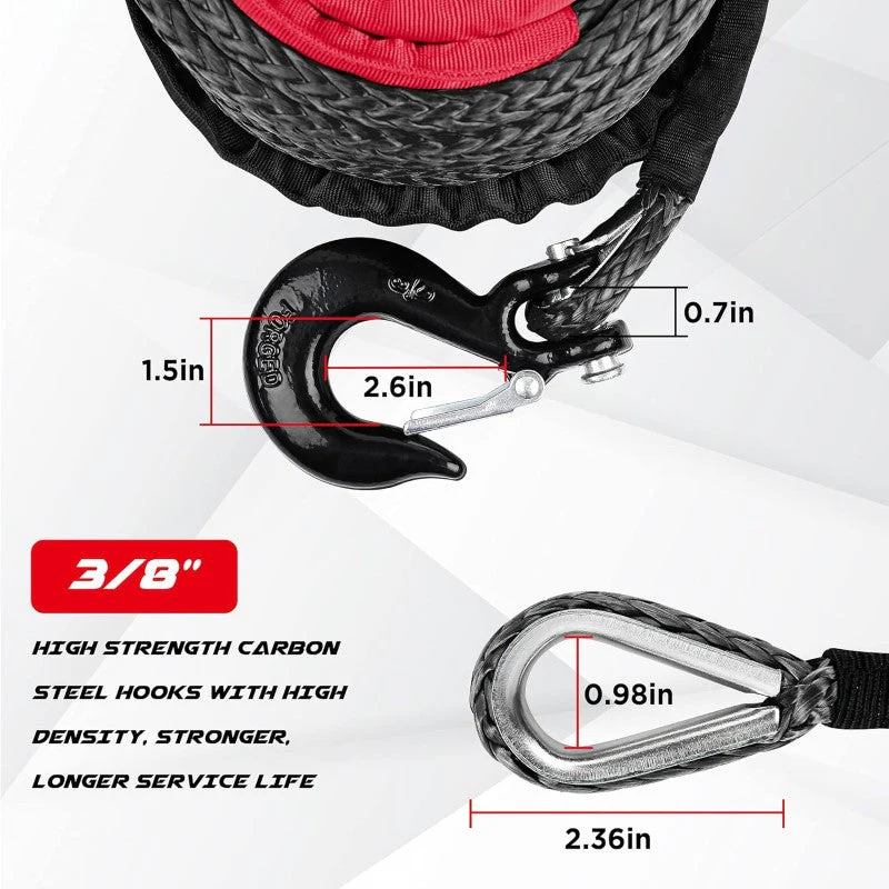 Winch Rope 15M Synthetic - Image 9