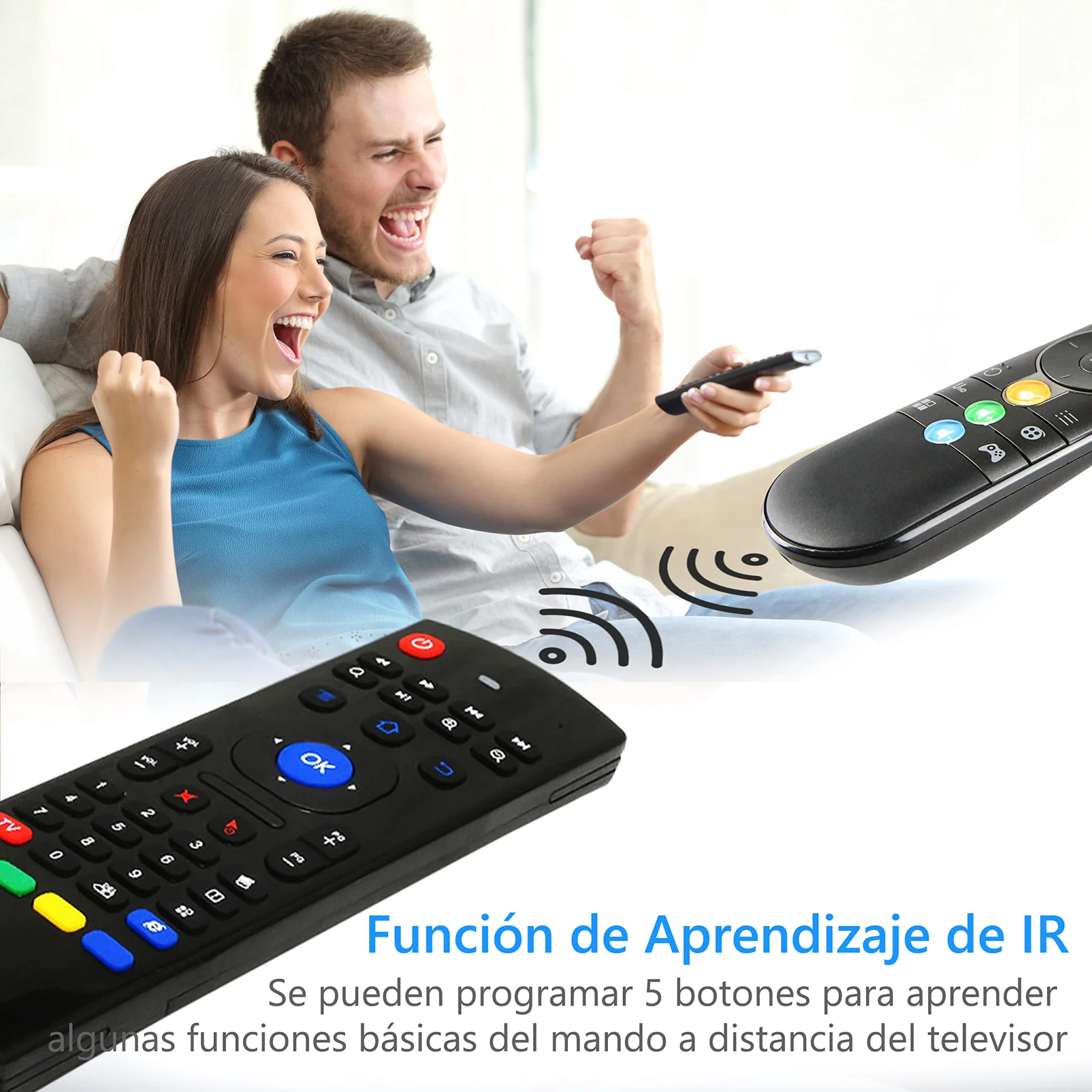 Wireless Air Mouse Remote with Keyboard - Image 6