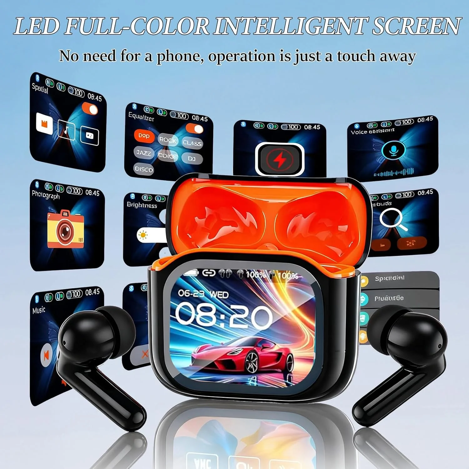 Wireless earbuds Bluetooth Earphones - Image 10
