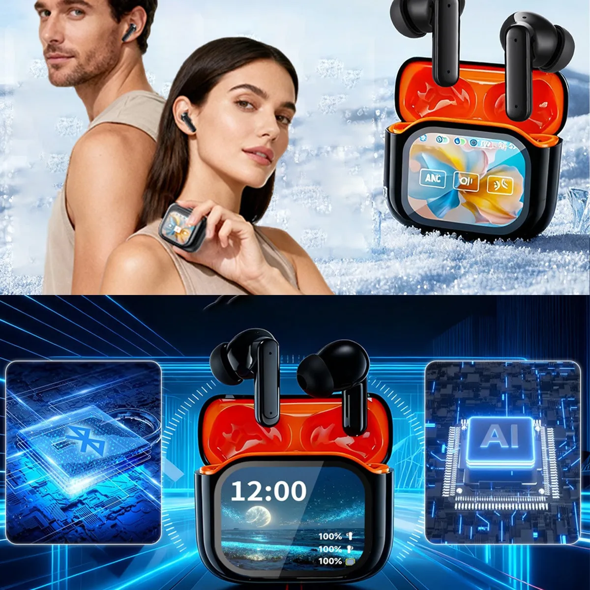 Wireless earbuds Bluetooth Earphones - Image 5