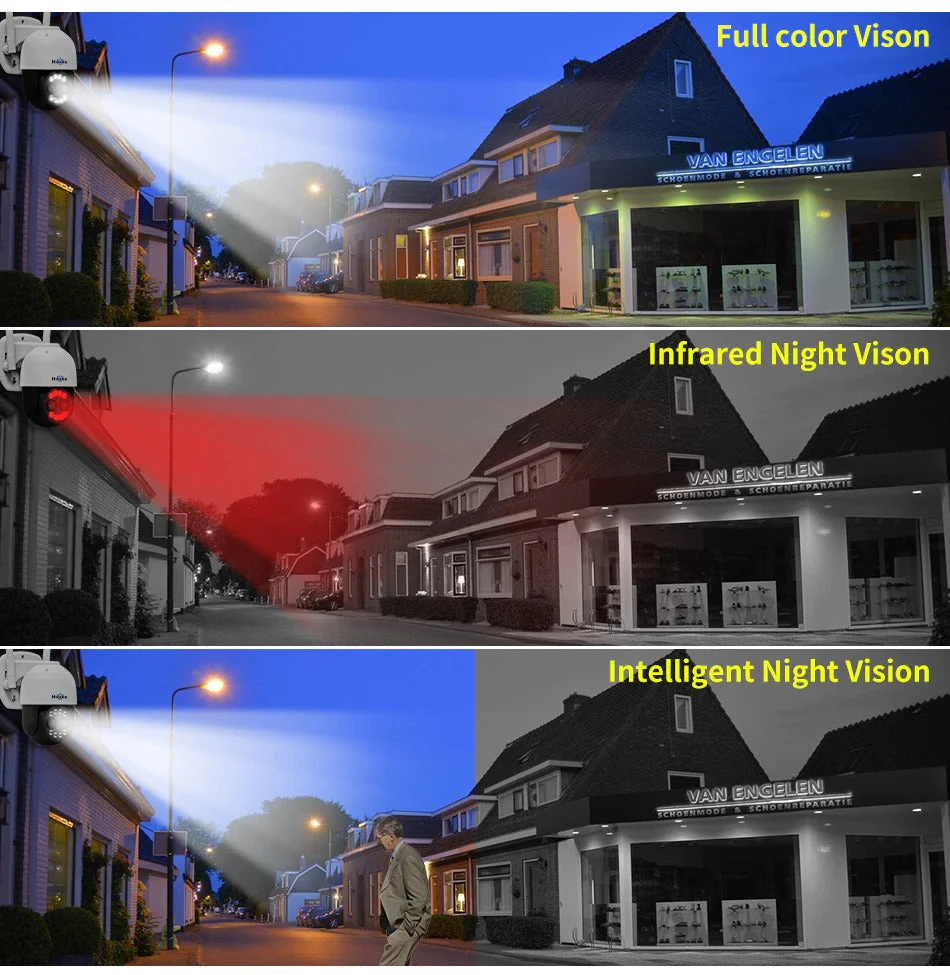 Hiseeu 4K 8MP PTZ IP Camera Outdoor WiFi - Image 8