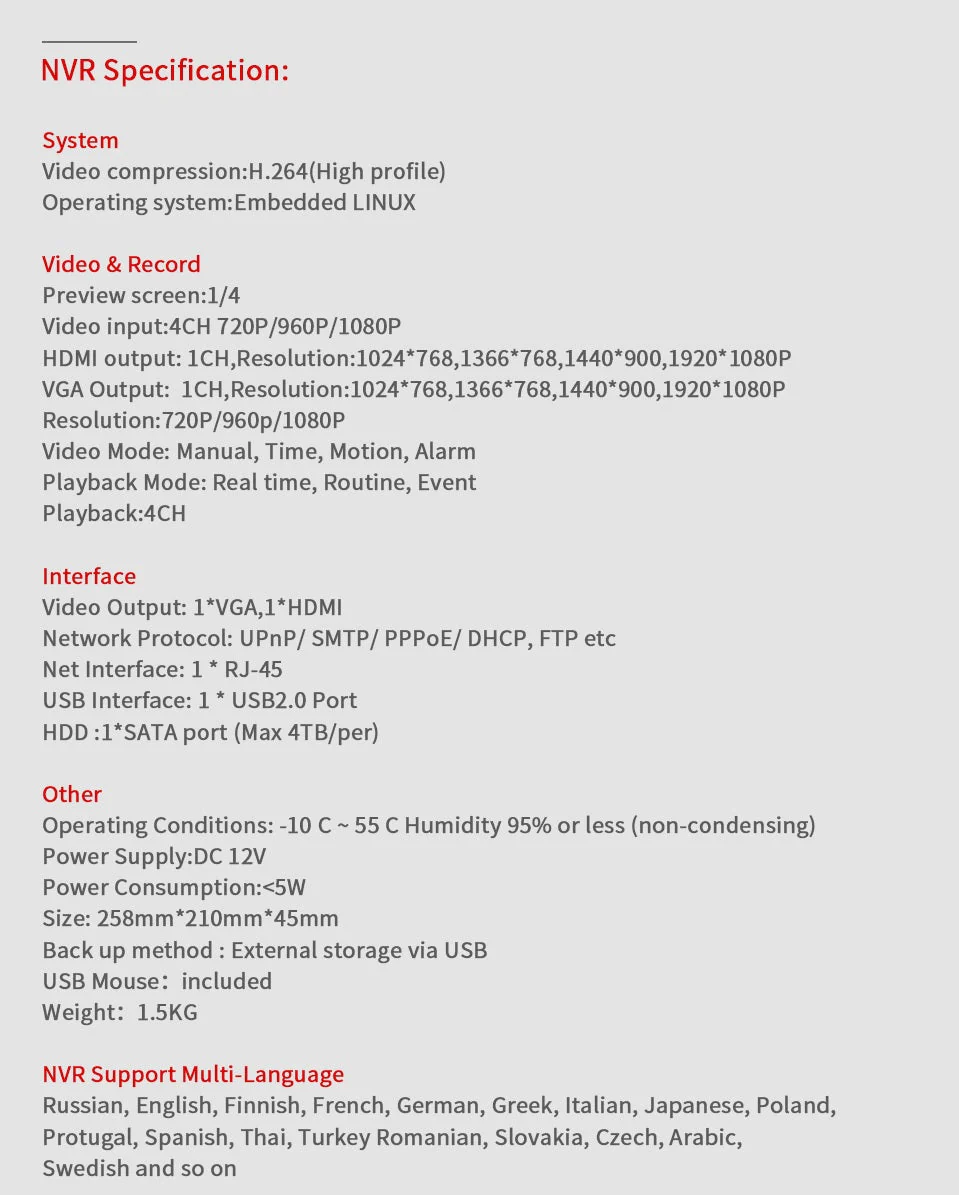 Wireless Security Camera System 8 Camera - Image 11