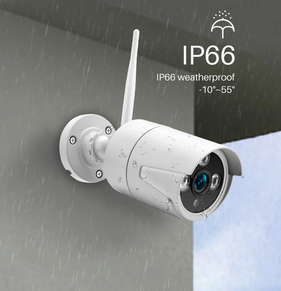 Wireless Security Camera system with 4 Cameras - Image 9