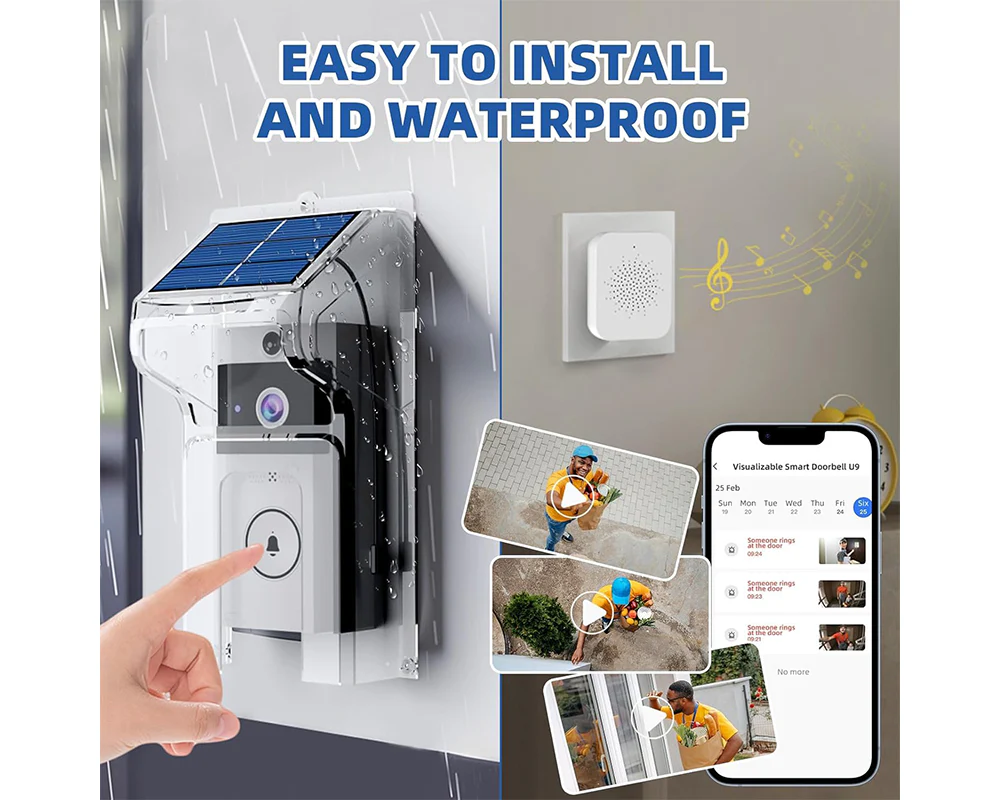 Wireless Smart Video Doorbell - Image 5