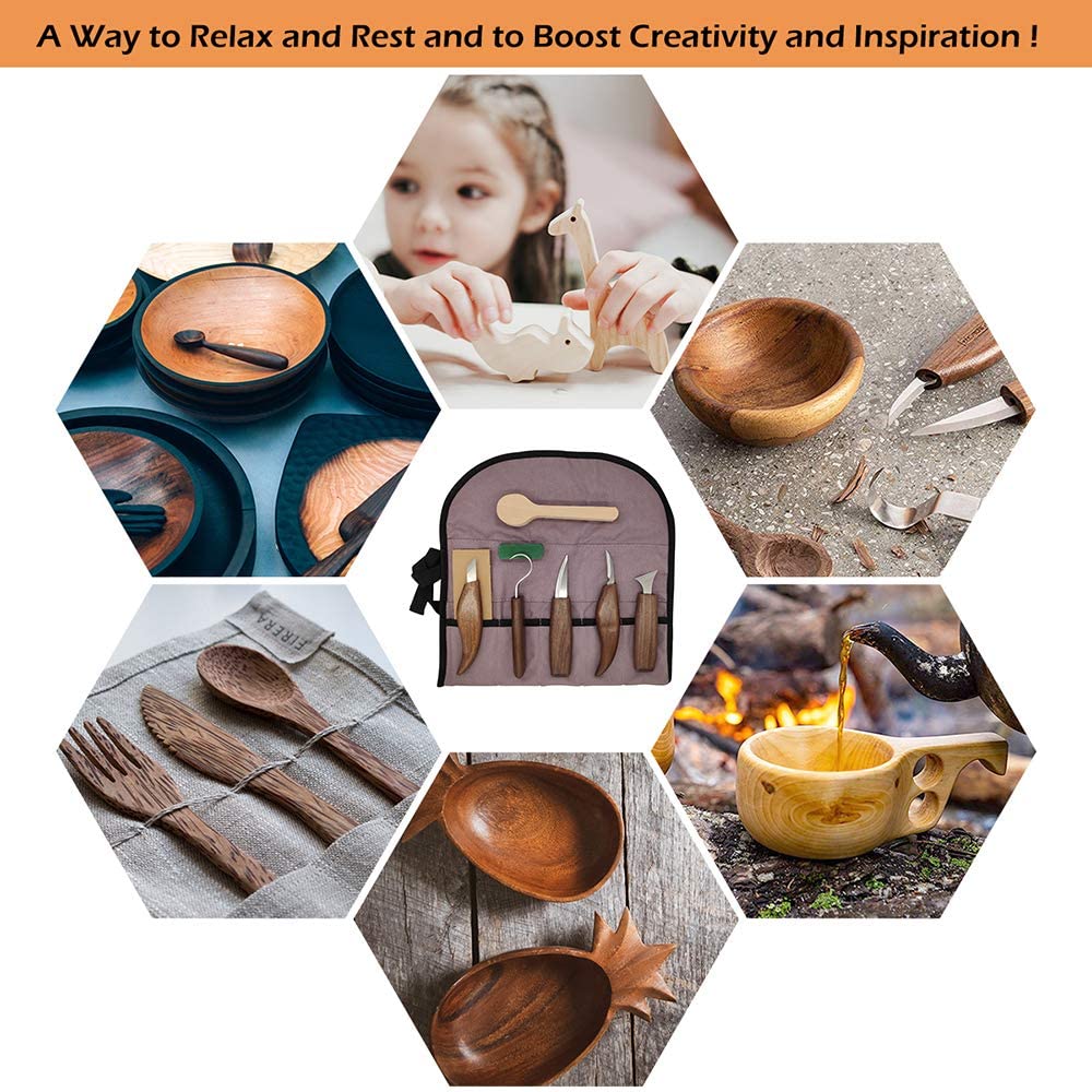Wood Carving Tools Set 12 in 1 - Image 6