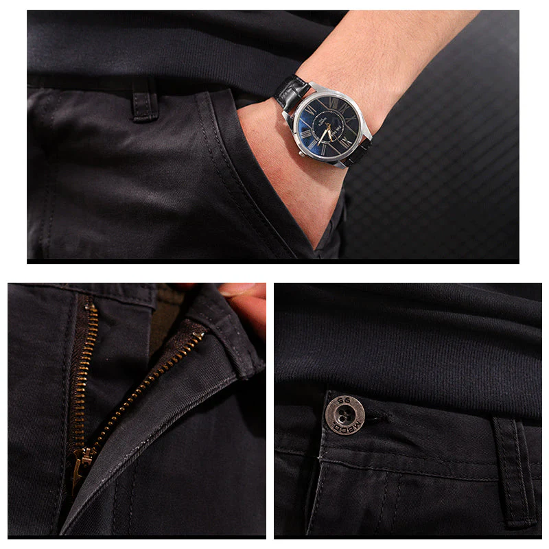 Work Pants Cotton Size 30,31,32,33,34,35 Black Grey Green - Image 3